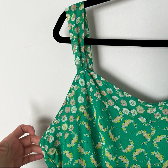 Super Cute Floral Ruffle Floral Dress - Picture 3 of 14